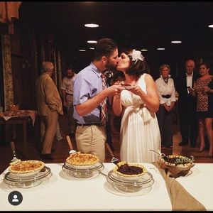 💌SALE💌Maternity A-line ivory wedding dress